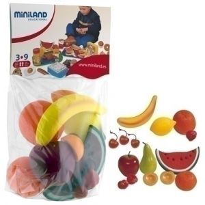 BOLSA MINILAND 15 PIEZAS FRUTA SURTIDAS