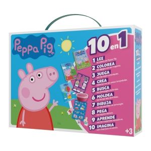 Jgo.Imagiland Maletin 10 En 1 Pepa Pig