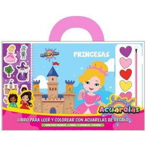 Libro De Acuarelas Manolito B. Princesas
