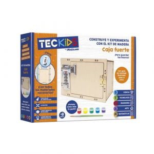 Juego Teckids Imagiland Kit Madera Caja Fuerte