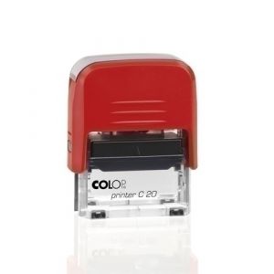 SELLO e.A. COLOP C20 COBRADO TINTA ROJA