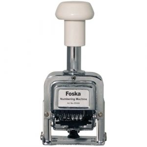 Imagen NUMERADOR AUT. FOSKA  6 BANDAS 5mm