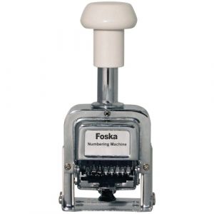 Imagen NUMERADOR AUT. FOSKA  8 BANDAS 5mm