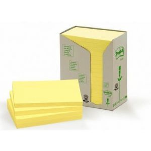 Taco Notas Post-It Recicl. Amar. 655/1T