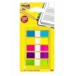 Imagen TACO BANDE POST-IT 1/2" 5X20 PACK de 5