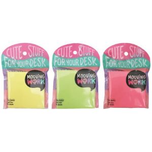 Notas Adhesivas Mooving 100H 76X76 3 Colores Surtidos