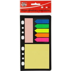 Notas + Banderitas Adhesivas Fixo Notes Surtidos Pack De 7Pz