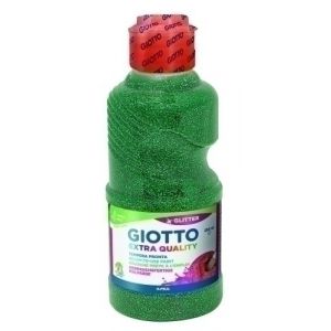 TEMPERA GIOTTO LIQ.GLITTER 250 ml VERDE