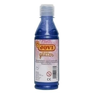 Imagen TEMPERA JOVI LIQ.GLITTER 250 ml AZUL