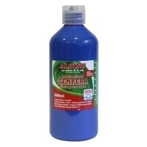 Imagen TEMPERA ALPINO LIQ. 500 ml AZUL ULTRAMAR