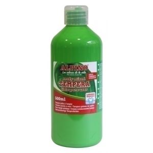 Imagen TEMPERA ALPINO LIQ. 500 ml VERDE CLARO