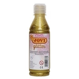 TEMPERA JOVI LIQ.GLITTER 250 ml ORO