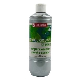 TEMPERA TALENS GOUACHE 500 ml PLATA