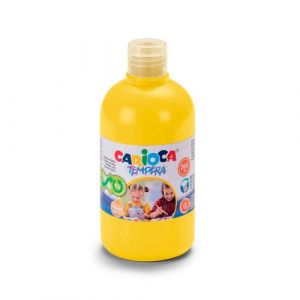 Tempera Carioca Liquida 500 Ml (Botella) Amarillo