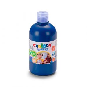 Tempera Carioca Liquida 500 Ml (Botella) Azul