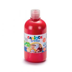 Tempera Carioca Liquida 500 Ml (Botella) Rojo