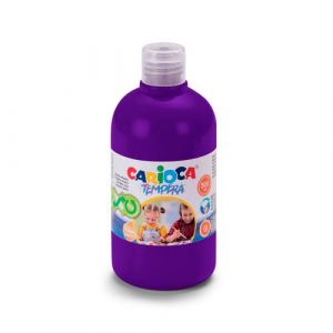 Tempera Carioca Liquida 500 Ml (Botella) Morado