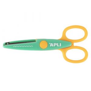 Tijeras Apli Creativa Dentada 13,5Cm.