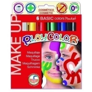 Imagen MAQUILL.PLAYCOLOR BASIC POCKET 6 UD.