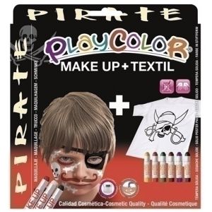 Imagen PACK PLAYCOLOR MAQUILL.+TEXTIL PIRATE