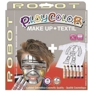 Imagen PACK PLAYCOLOR MAQUILL.+TEXTIL ROBOT