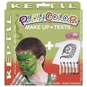 Imagen PACK PLAYCOLOR MAQUILL.+TEXTIL REPTIL