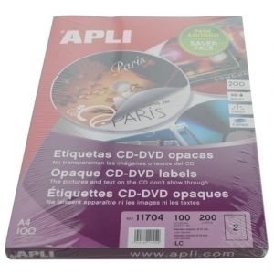 Imagen ETIQ.IMP.APLI 11704 100h A4 CD.OPØ117x18