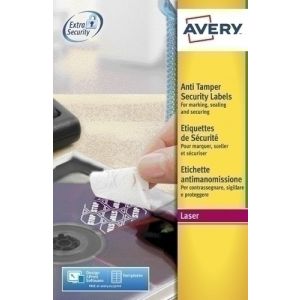 Imagen ETIQ.IMP.AVERY L6114 20h SEGUR.63,5x29,6