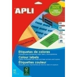 Imagen ETIQ.IMP.APLI 01597 20h A4 ROJO 105x148