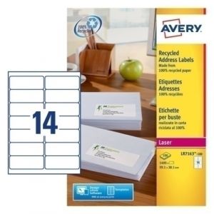 ETIQUETAS AVERY QUICKPELL 99x38 100 h.