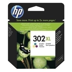 Imagen CART.IJ.HP F6U67AE Nº302XL TRICOLOR 330