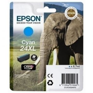 CART.IJ.EPSON T243240 Nº24XL CIAN