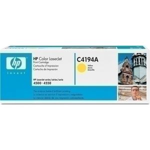 Imagen TONER HP C4194A LJ C.4500/4550 AMARILLO