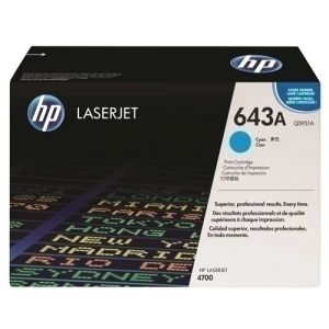 Imagen TONER HP Q5951A Nº643A LJ C.4700 CIAN