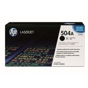 Imagen TONER HP CE250A Nº504A LJ CP3525  NEGRO