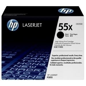 Imagen TONER HP CE255X Nº55X LJ P3011 NEGRO