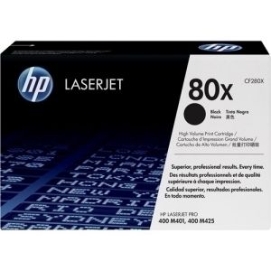 Imagen TONER HP CF280X Nº80A LJ PRO M 401 NEGRO