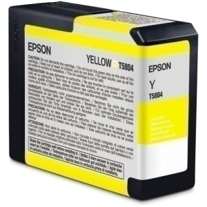 CART.IJ.EPSON T580400 AMARILLO