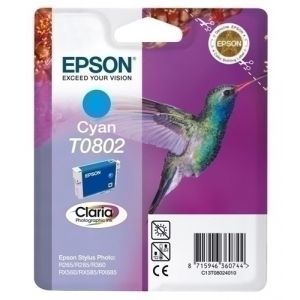 Imagen CART.IJ.EPSON T080240 R2x5/360 CIAN