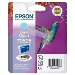 Imagen CART.IJ.EPSON T080540 R2x5/360 CIAN CLAR