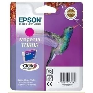 Imagen CART.IJ.EPSON T080340 R2x5/360 MAGENTA