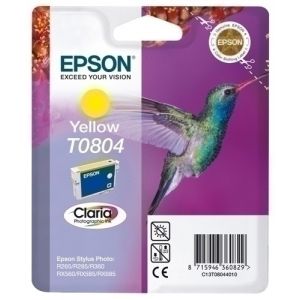 Imagen CART.IJ.EPSON T080440 R2x5/360 AMARILLO