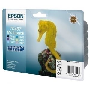 Imagen CART.IJ.EPSON T048740 R200/300 MULTIPACK