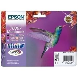 Imagen CART.IJ.EPSON T080740 R2x5/360 MULTIPACK