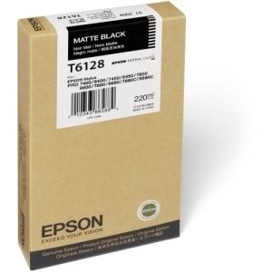 Imagen CART.IJ.EPSON T612800 NEGRO 220ML