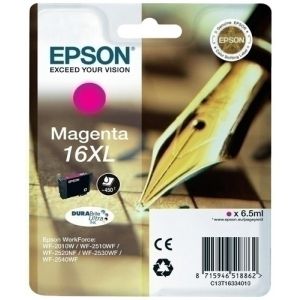 Imagen CART.IJ.EPSON T163340 Nº16XL MAGENTA