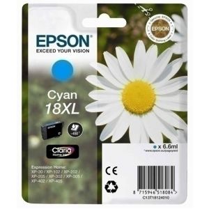 Imagen CART.IJ.EPSON T181240 18XL CIAN