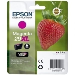 Imagen CART.IJ.EPSON T299340 Nº29XL MAGENTA