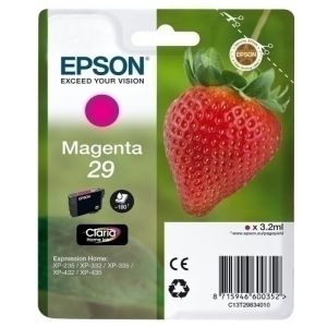 Imagen CART.IJ.EPSON T298340 Nº29 MAGENTA