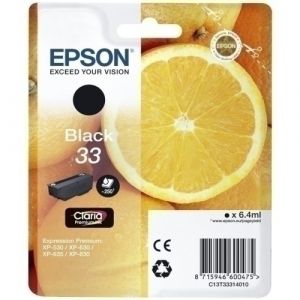 Imagen CART.IJ.EPSON T333140 Nº33 NEGRO